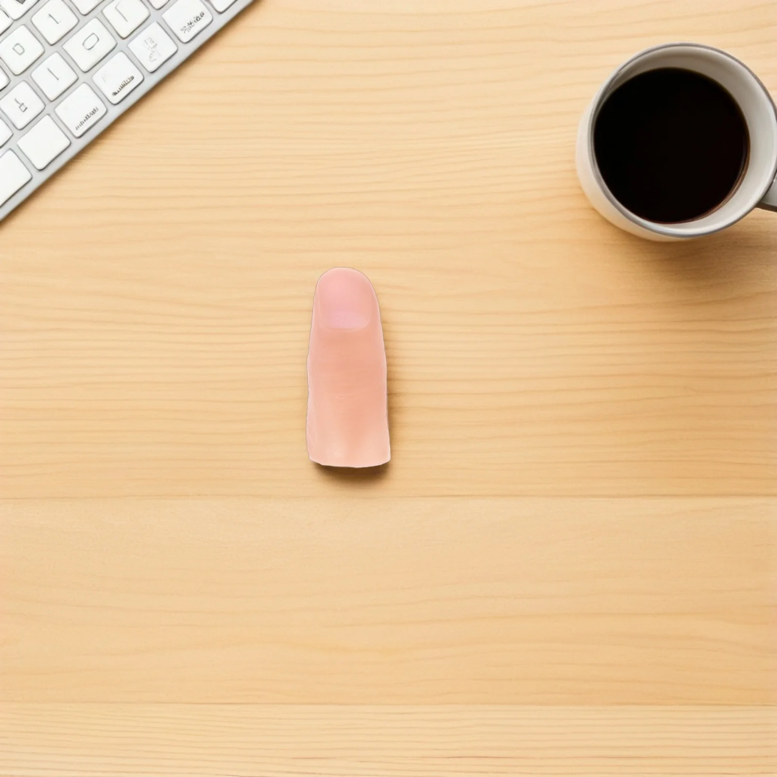 

20Pcs Lifelike Artificial Finger Covers Soft Reusable Thumb Tips for Tricks Illusions Performance Pranks Cosplay Novelty