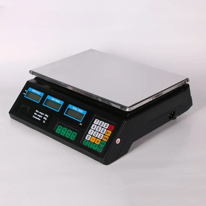 Competitive Price Wholesale 30/40Kg Digital Led/Lcd Display Fruit Vegetable Weighing Scale