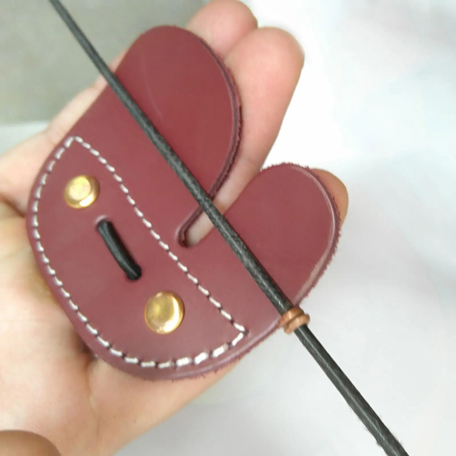 مقابض أصابع الرماية، للتمرين، إكسسوارات يدوية رياضية لأقواس منحني، واقي أصابع الرماية، واقي أصابع القدم #2