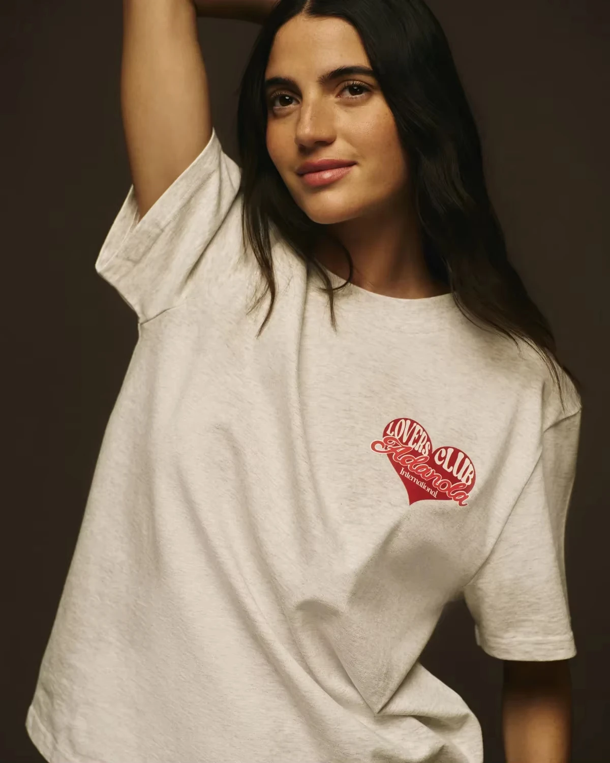 

2025 Adanola Hot-selling Niche Brand Tees T-Shirts Summer Women Harajuku West Coast Style Street Fashion Casual Short Sleeve