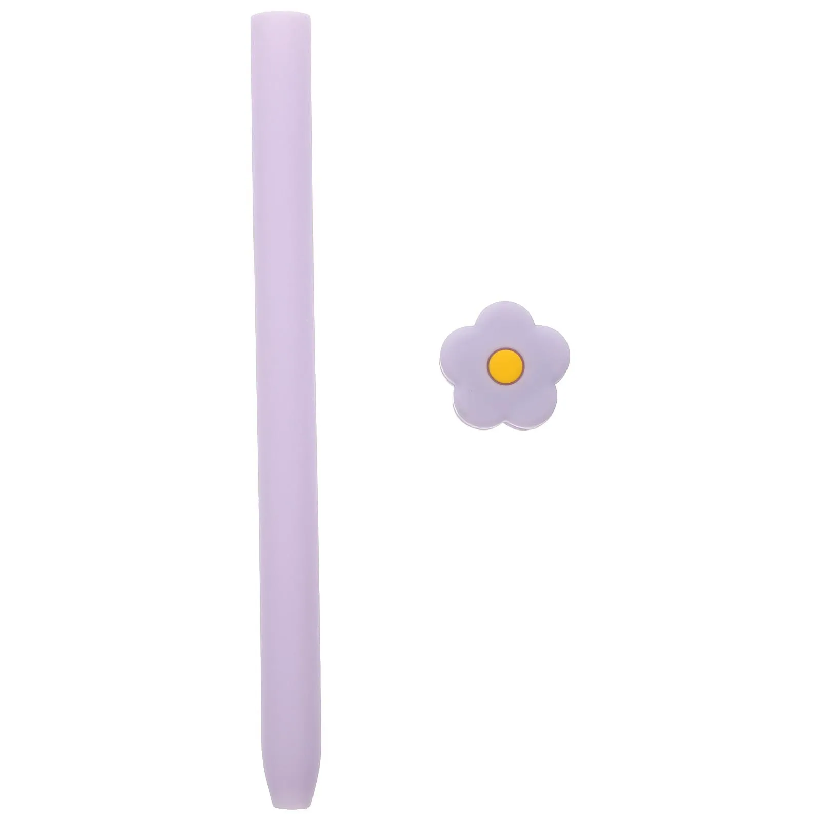 

1pc Pencil 2 Protective Cover Silicone Stylus Pen Case Anti-Fall Shockproof Grip Compatible With Ipad Pro Pen