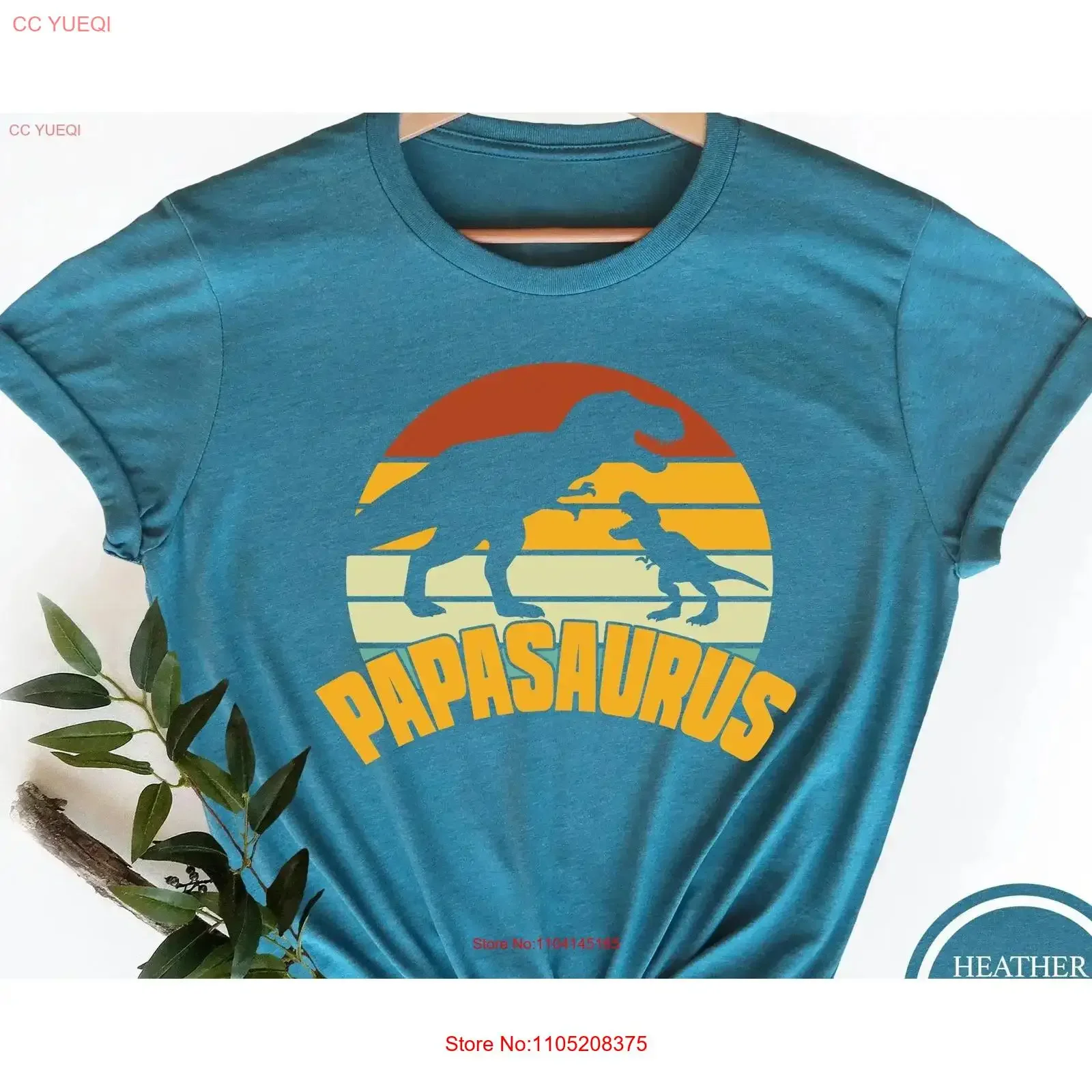 

Papasaurus футболка День отца динозавр папа для новой вечеринки винтажная стираная удобная повседневная мужская слегка дышащая стильная футболка