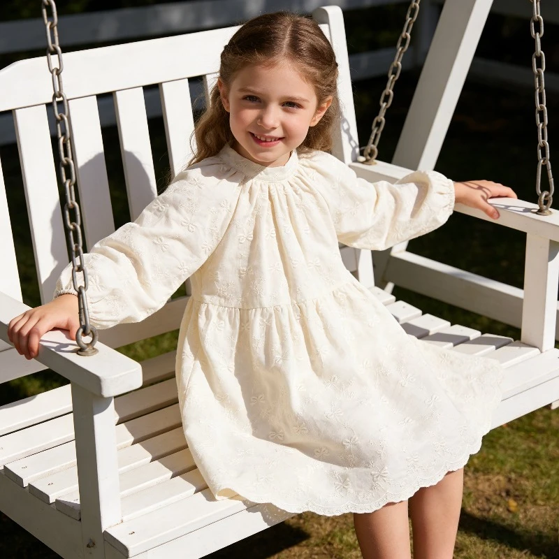 

Платье для девочек с вышивкой в стиле французской принцессы, тематическое платье для сестер