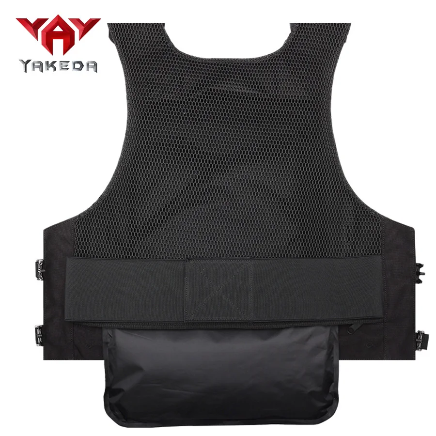 YAKEDA  Quick Release Training Vest MOLLE Expansion System Multi functional Vest 1000D Wear resistant Training Vest