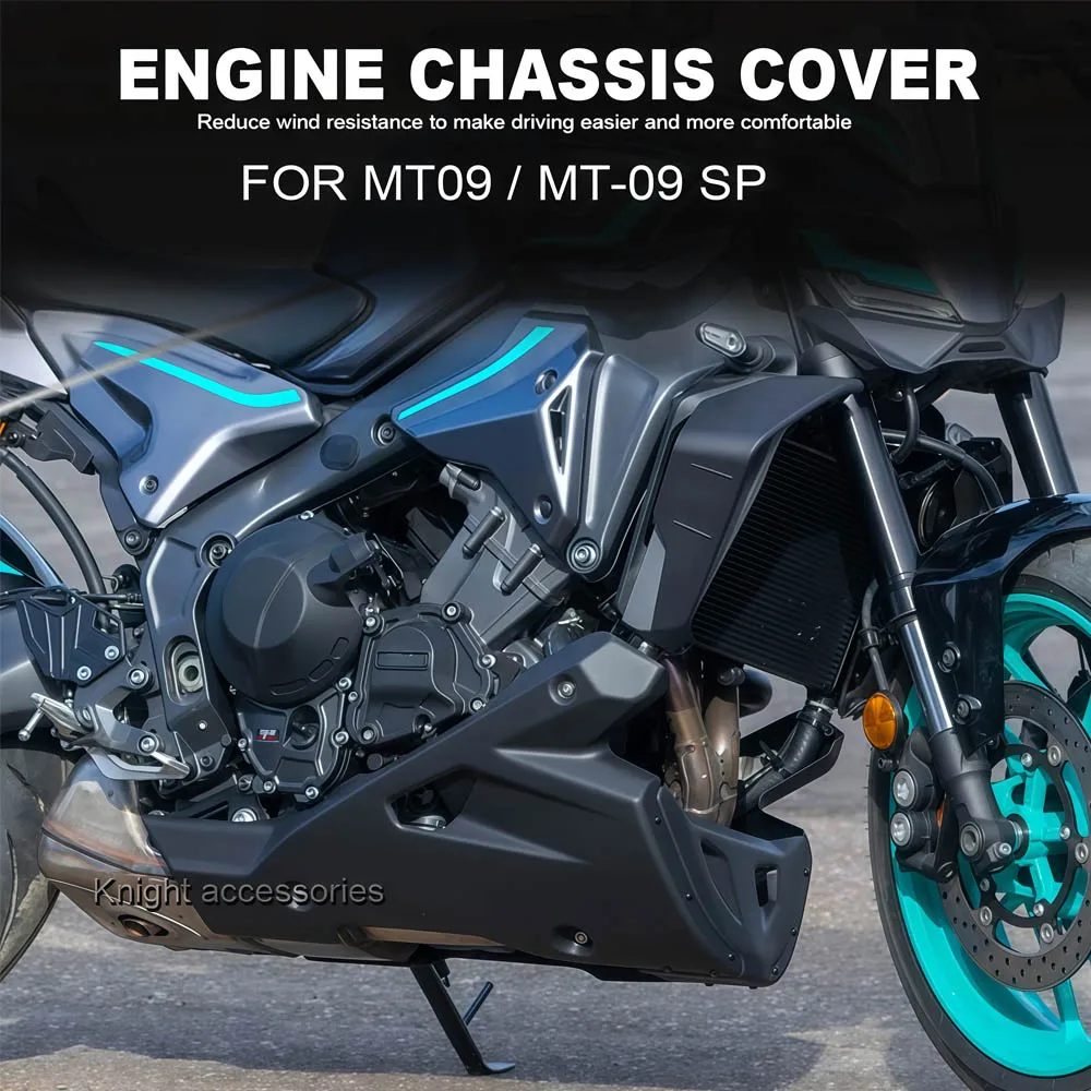 Motorcycle Belly Pan Engine Chassis Spoiler Fairing Guard Cover Protector For Yamaha MT-09 SP XSR 900 TRACER9/GT 2021-2025
