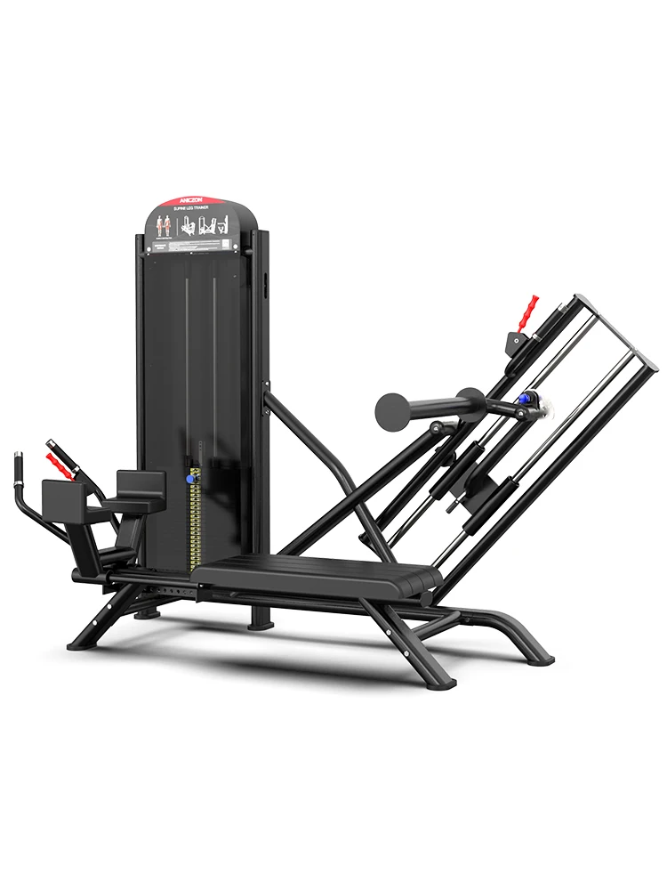 Squat Machine Commerciële fitnessapparatuur Volledige set multifunctionele bankdrukken Been Uitgebreide trainingsapparatuur