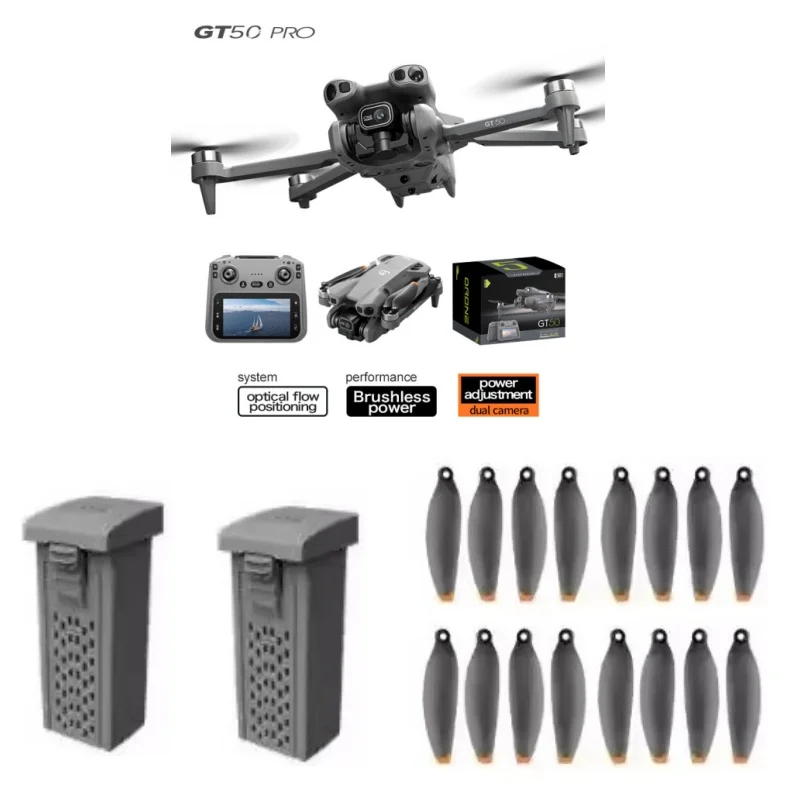 GT50 Drone Battery 3.7V 1300MAH Battery/Propeller For GT50 Drone GT50 Drone Battery Blades GT50 Dron accessory Toy