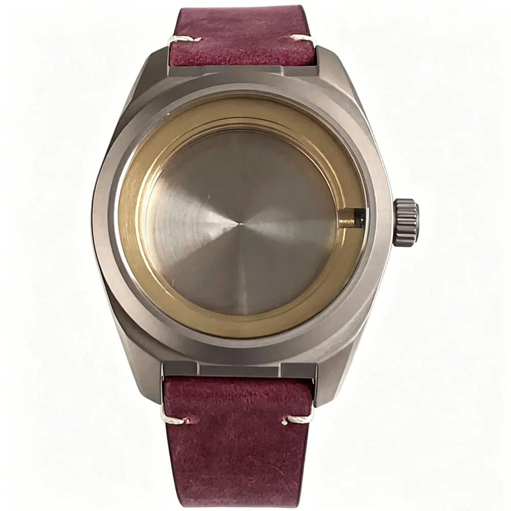 40mm-titanium-watch-case-leather-strap-suit-sapphire-glass-for-nh35-nh36-eta2824-pt5000-miyota-8215-821a-movt-watch-parts