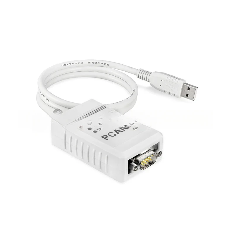 PCAN USB Compatível com o alemão IPEH-002022 Inca, Suporta conexão CAN de alta velocidade, ISO 11898-2