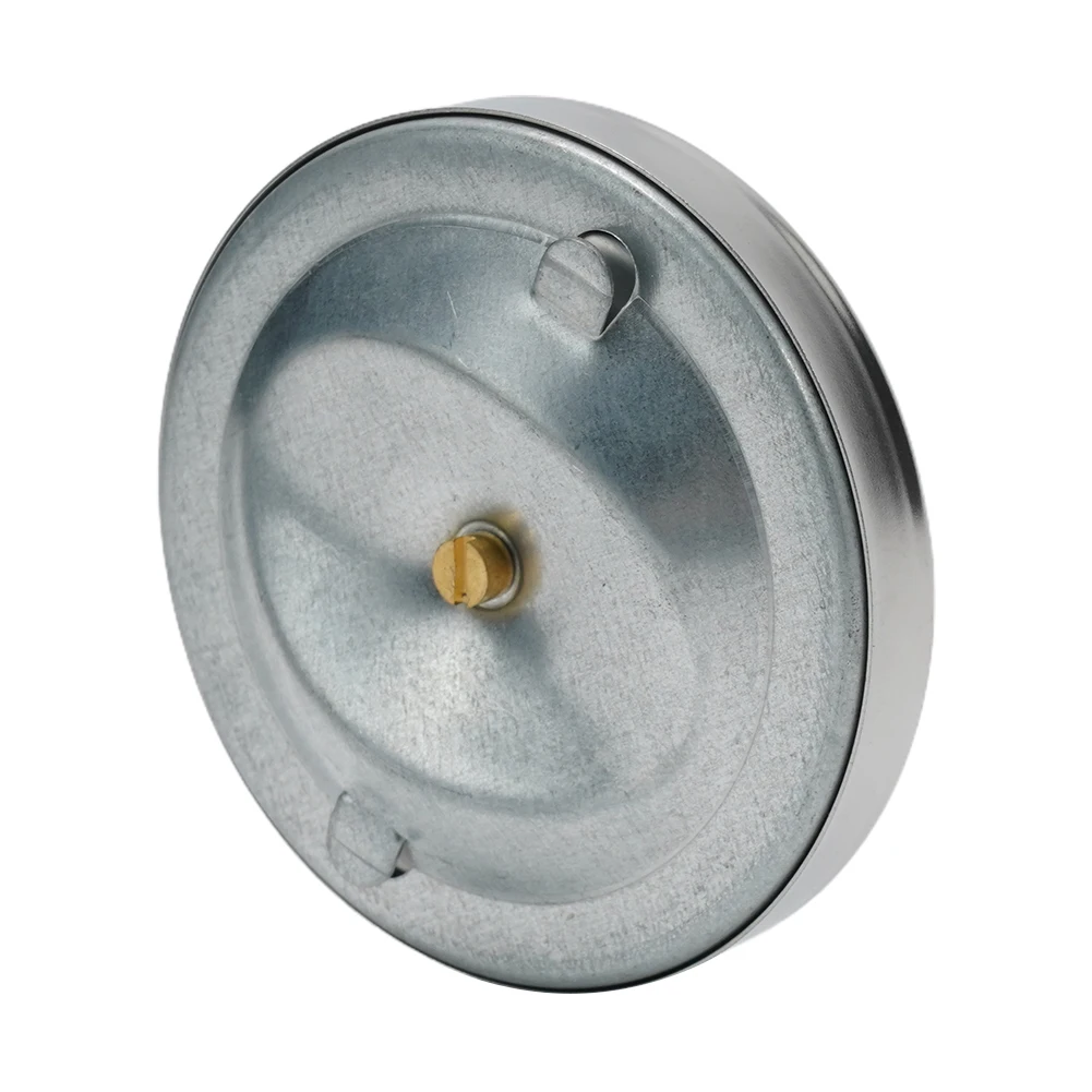 เทอร์โมมิเตอร์แบบท่อ Bimetal 63 มม. วัด Rohrthermometer สปริง 0-120 ℃   ท่อทําความร้อนแบบหนีบ Anlegethermometer