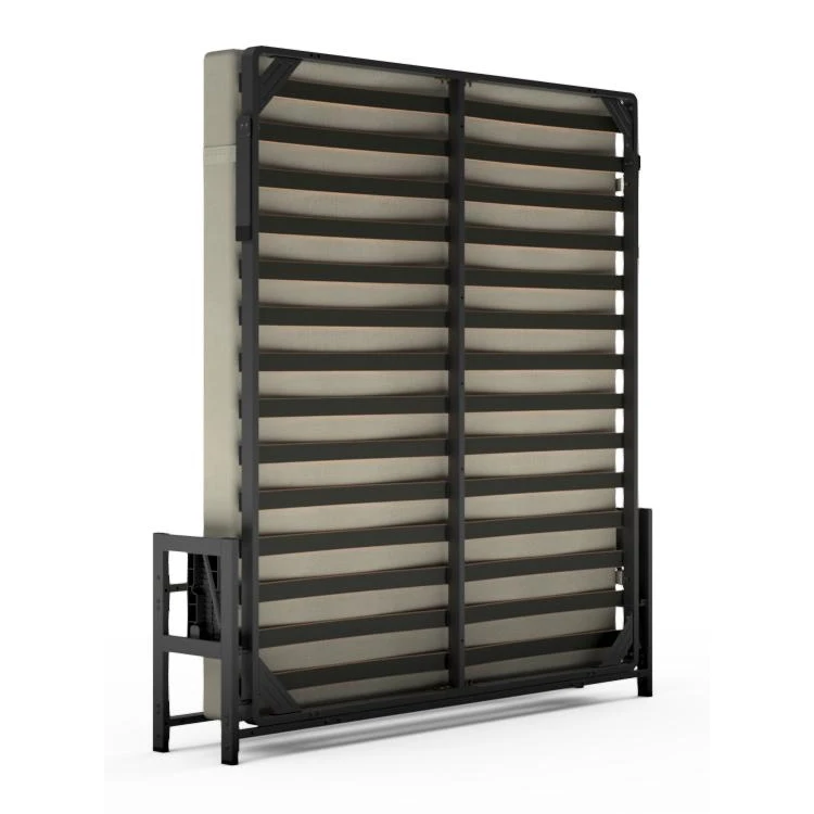 Vertical Manual Murphy Bed Hardware Kit Space Saving Folding Concealed Wall Bed Mechanism