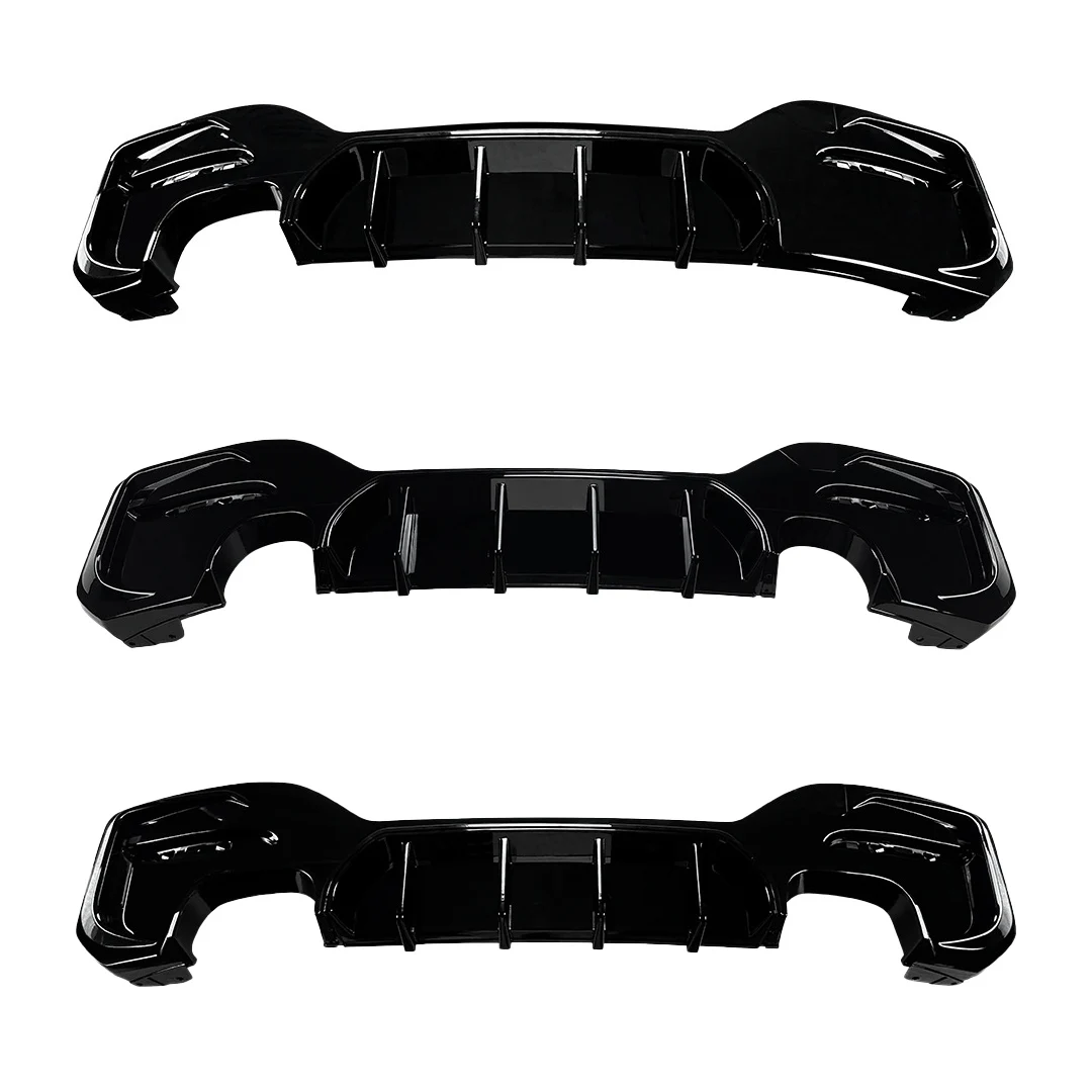 Voor BMW 1 Serie F20 F21 2015-2019 M Pack Sport Versie MP Stijl Achter Racing Diffuser Bumper deflector Lip Tuning Accessoires - afbeelding 2