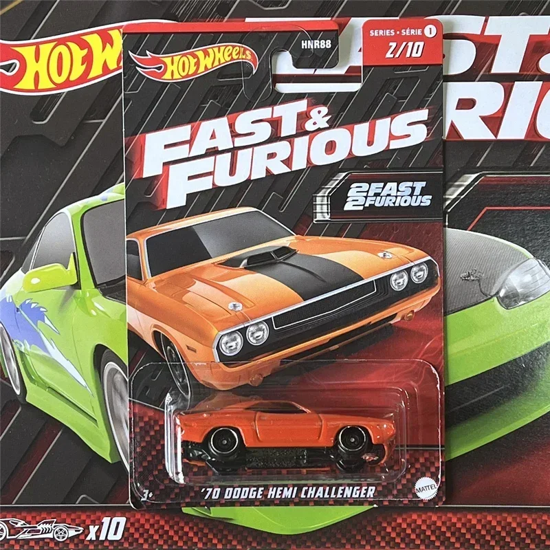 Original Hot Wheels Fast and Furious Mini Cars Hotwheels 1/64 Dodge Car Model HNR88 Hotweheels Miniatures Cars Hoteelws Cars view 3