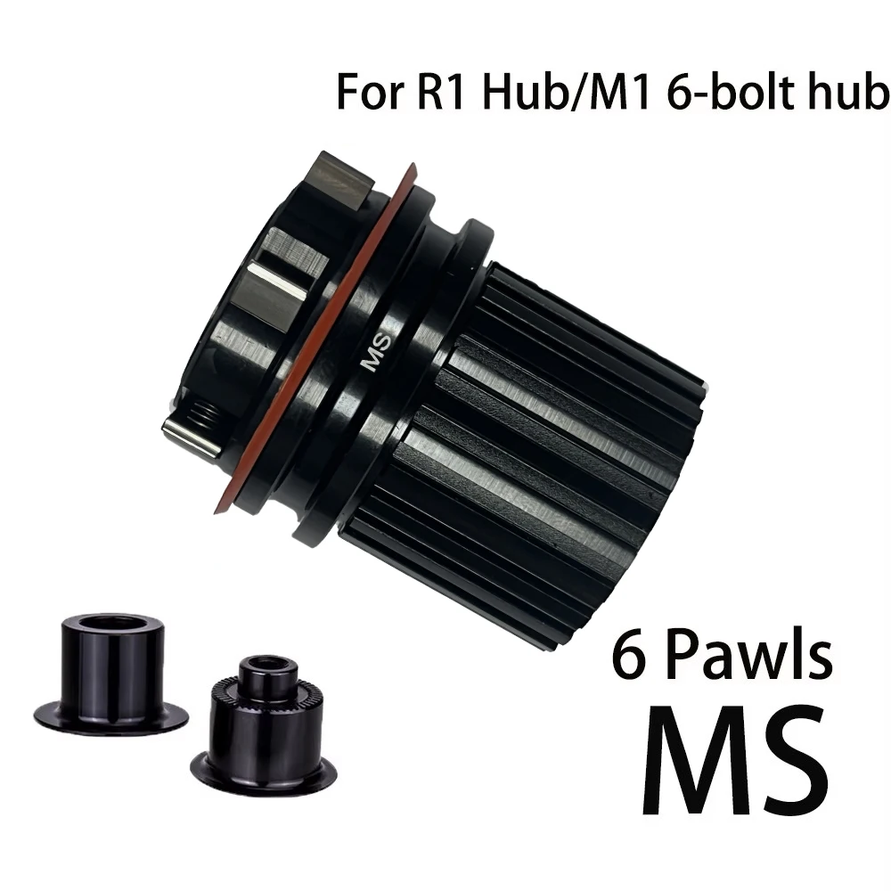 ZTTO R1 Hub Driver M1-6bolt Hub Body XDR XD HG MS Hub Body 6 Pawls