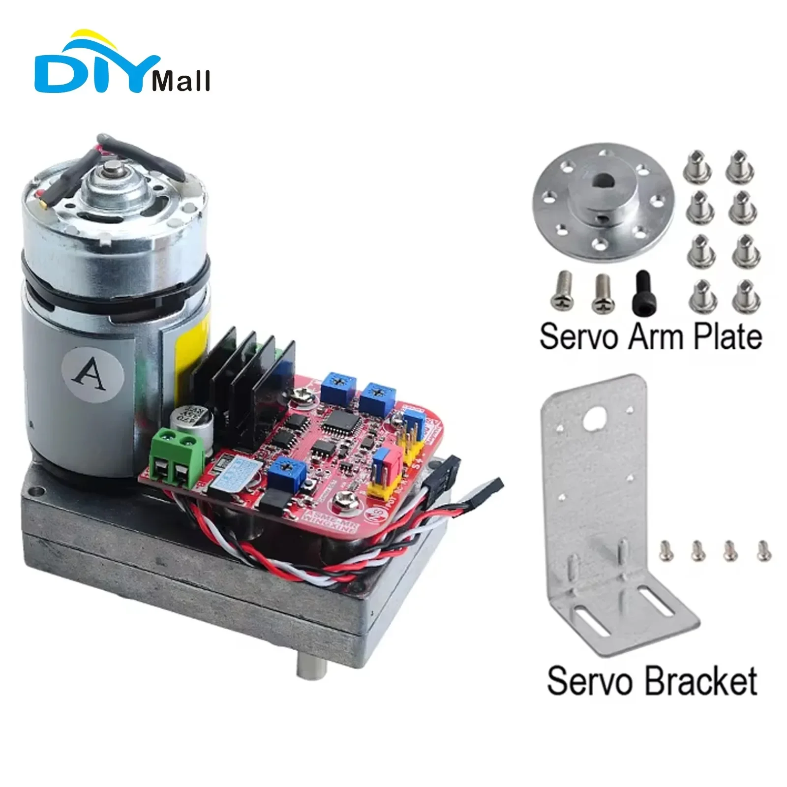 

ASME-MRA 300kg.cm High Torque Servo Magnetic Encoded 360 Degree Digital Servo Thickened for Robot Arm Valve Control