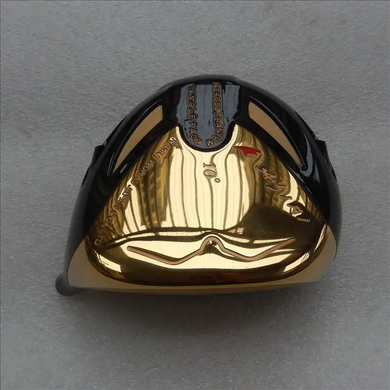 

KAMUI ASIRI TE100 Hi COR titanium golf driver golf head 10deg Gold colour