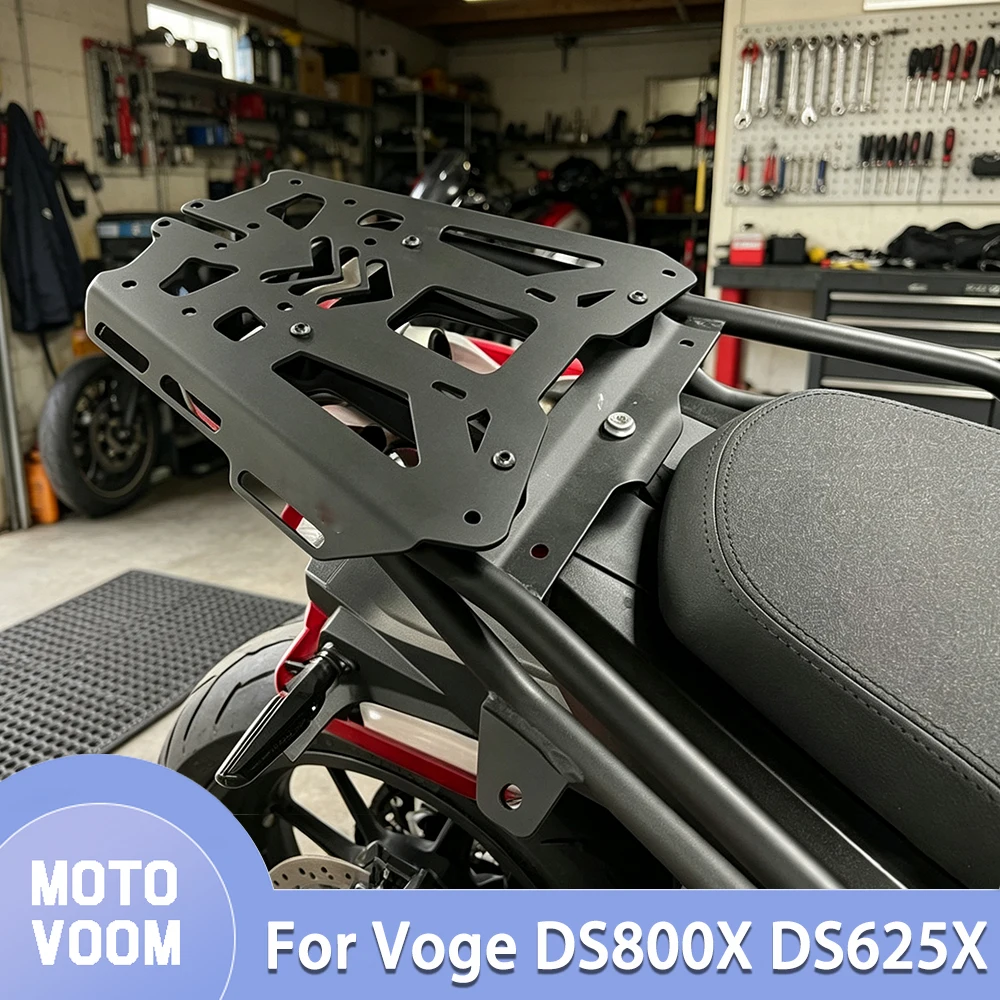 For Voge DS800X Rally Motorcycle DSX800 DS625X DSX625 Rear Luggage Rack Cargo Rack Aluminum Rack Enlargement Carrier