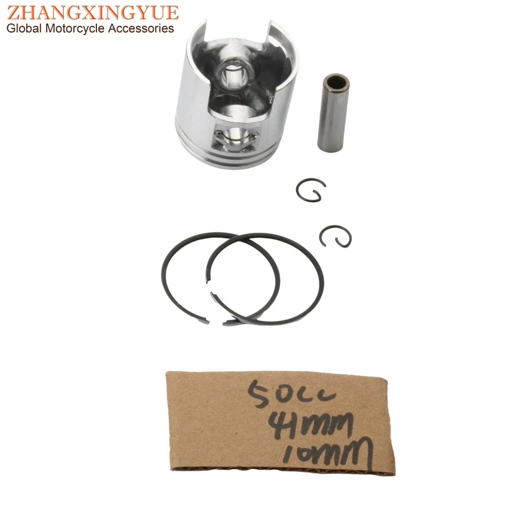 41mm 47mm Piston Kit For Aprilia Habana Custom 50 Mojito Retro 50cc AC 2T Scooter Engine Parts