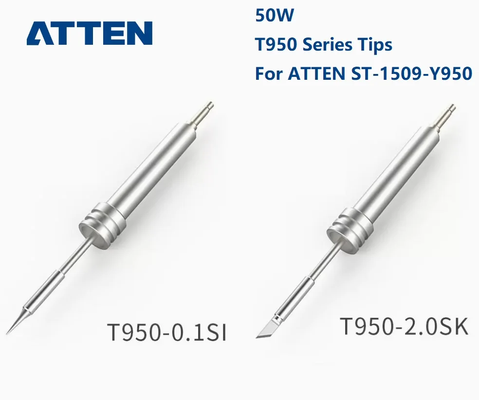 ATTEN ST-1509 9150 Y950 special soldering iron head  T950 series Tip integrated heating core electric welding head for soldering