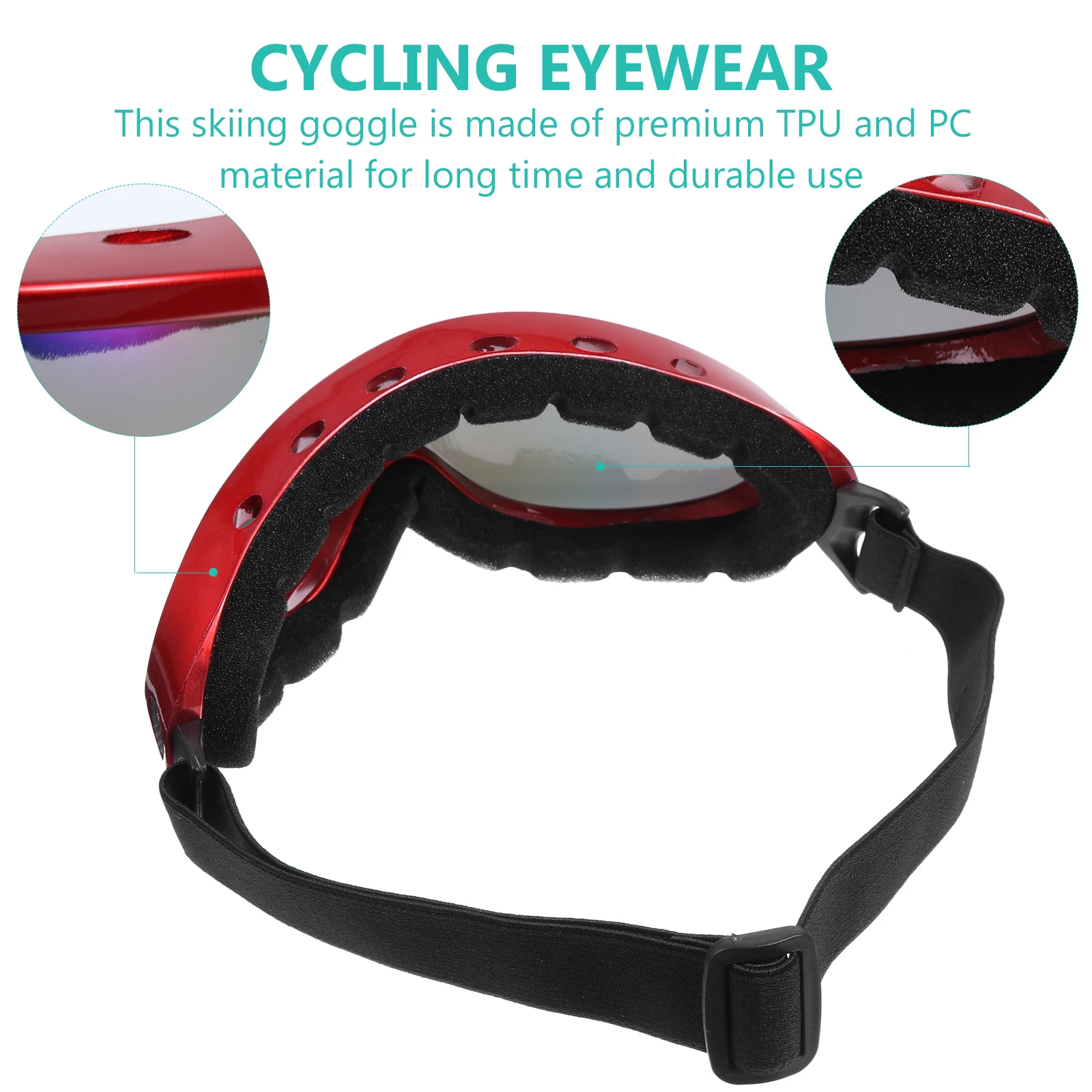 

UV Protection Goggles Ski Kids Men Snowboard Mask Glasses for Men's Skiing Mountaineering Eyewear Cycling Outdoor Sports Aldult