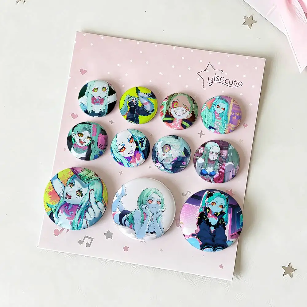 R-Rebeccas Badges Tinplate Soft Button Pin Brooch Metal Badge Custom Jewelry Accessories Hat Bag Lapel
