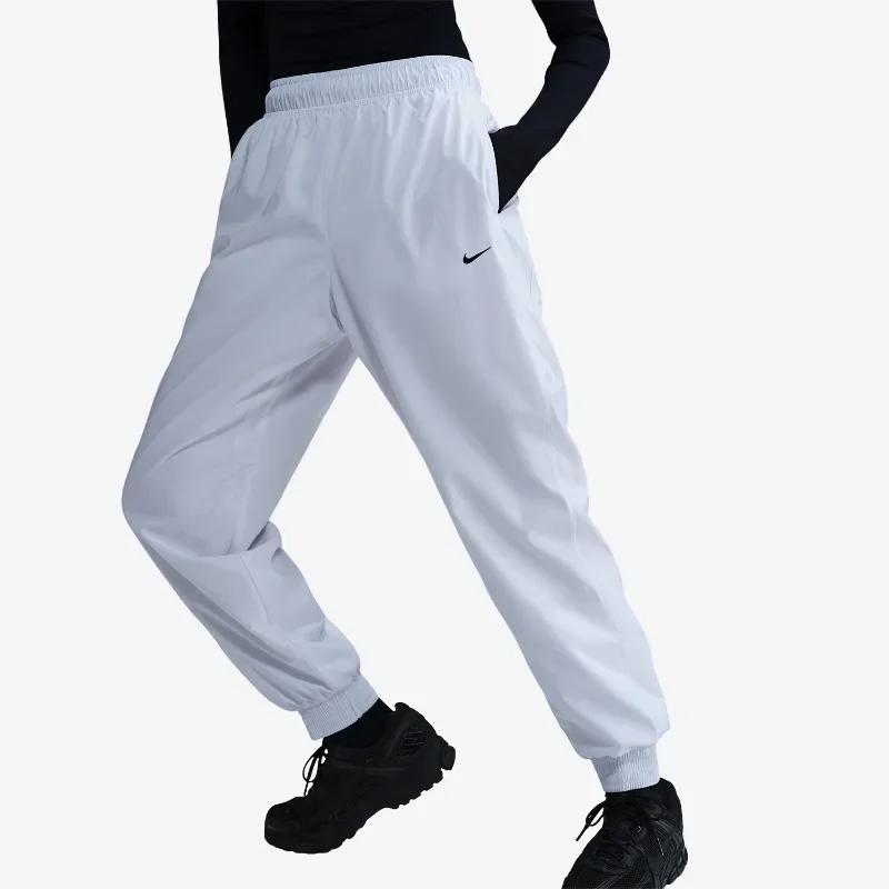 Nike Women Tapered Sweat Pants Elastic Cuff Soft Fleece Lounge Training Long TrousersFV7661-100
