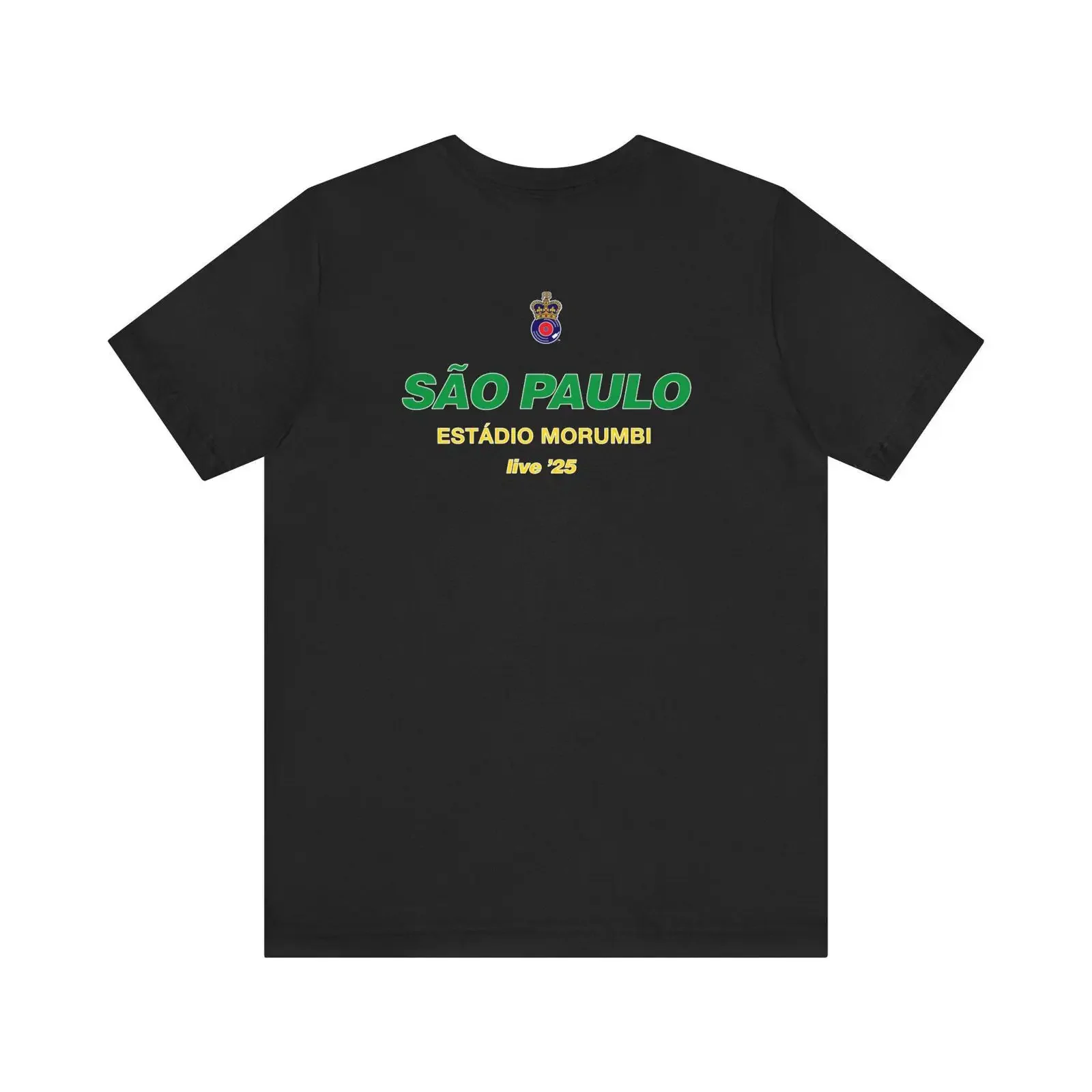 São Paulo Stadium T Shirt Jersey  vintage Washed Stretched Soft Comfortable Breathable Top For Everyday Wear Unisex Casual