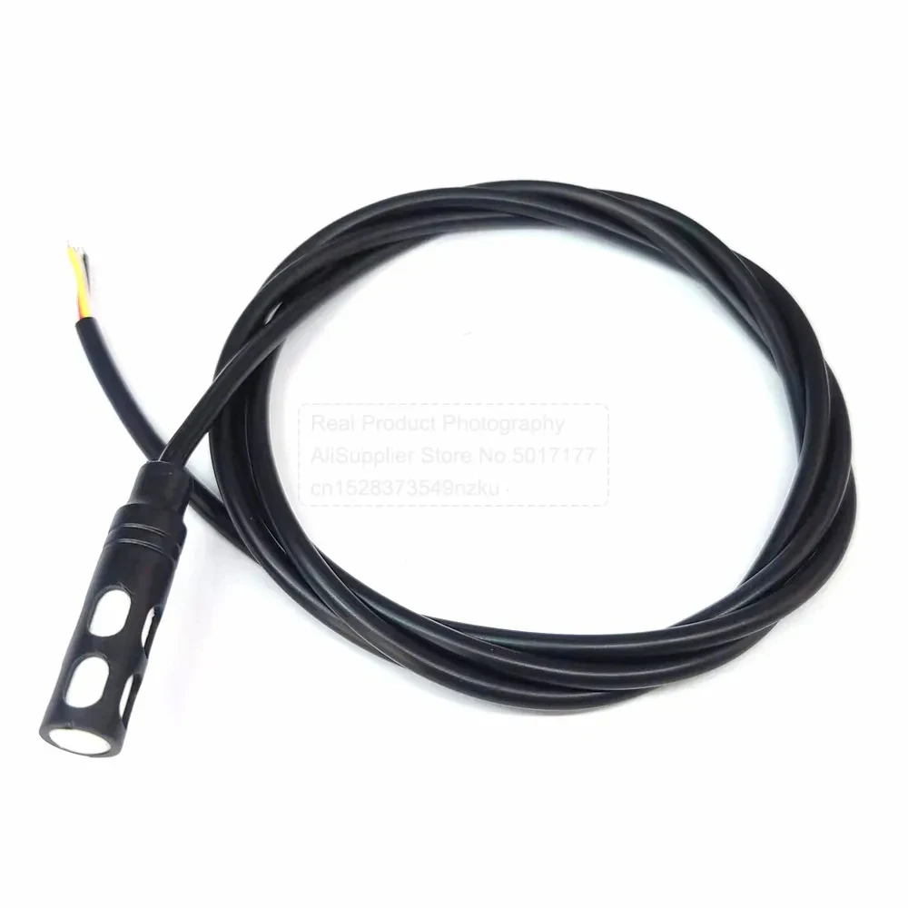 Temperature and Humidity Sensor Probe Cable SHT20 SHT30 SHT40 SHTC3 1M Length I2C Interface 3.0MM Digital Temperature Sensor