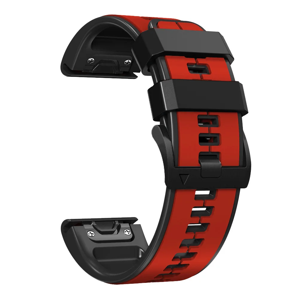 26 22MMSilicone Watch Band Strap Correa For Garmin FenixE 8 7X 7 6X 6 Pro 5X Epix Gen 2 Smartwatch QuickFit Wristband Bracelet