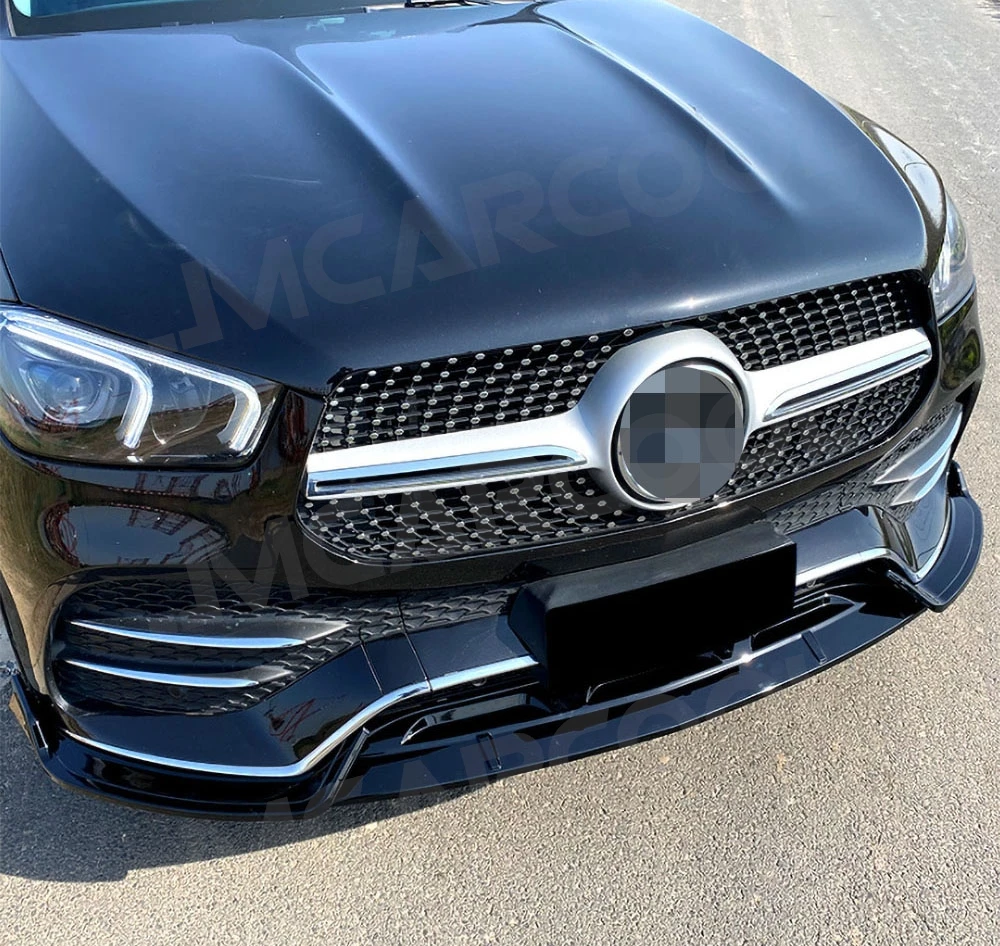 

Спойлер переднего бампера JMCARCOOL для Mercedes Benz W167 C167 AMG 2019-2023, глянцевый черный, комплект для тюнинга кузова.