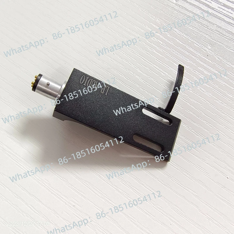 

Vinyl head stand, sterling silver wire, adjustable azimuth, vinyl head case