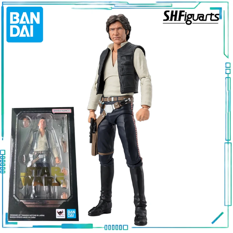 バンダイ 正規品 S.H.フィギュアーツシリーズ 可動玩具 スターウォーズシリーズ ベン・ケノービ、チューイ、ハン・ソロ、アナキン・スカイウォーカー 可動モデル