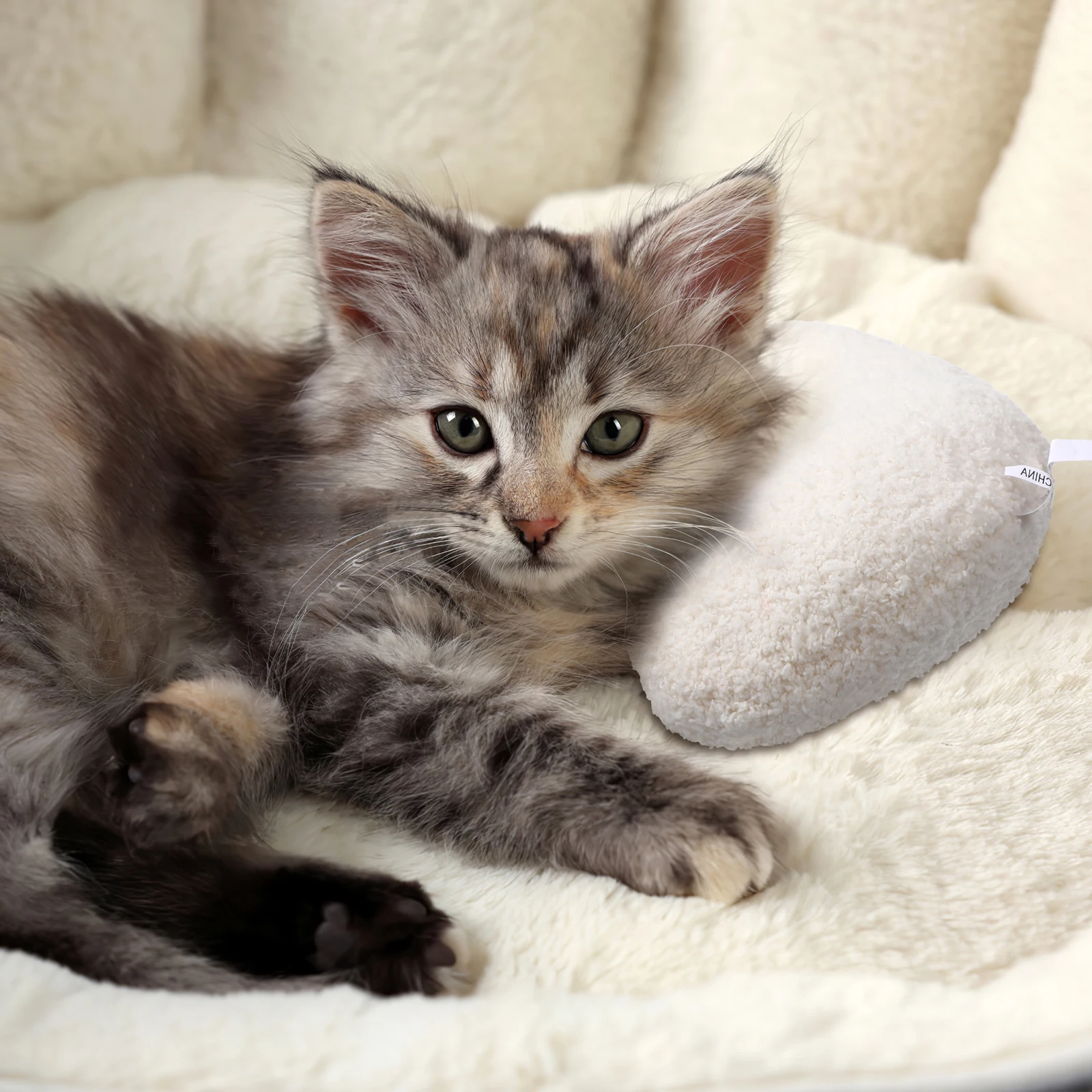 

3Pcs Pet Cat Cushion Supple Sleeping Mat for Little Dogs and Cats Breathable and Washable Pet Cat Cushion Household