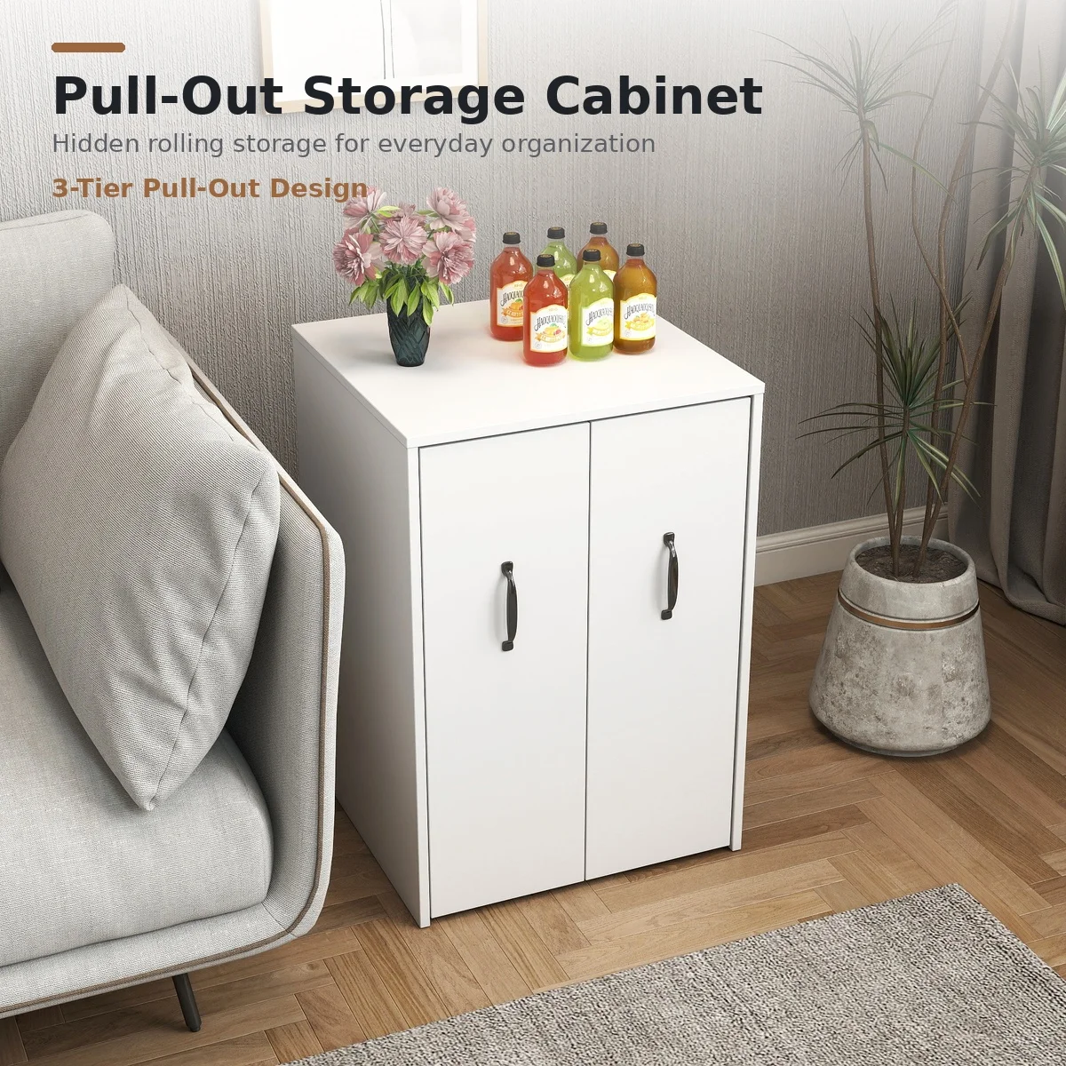Office Furniture Filing Cabinets - خزانة كتب قابلة للسحب بثلاث طبقات