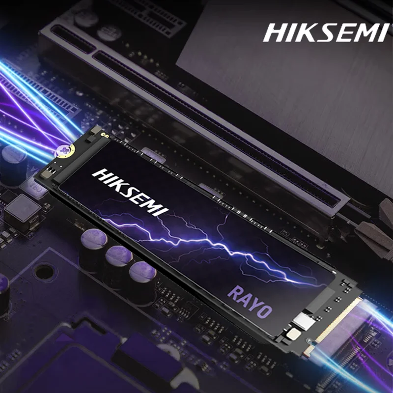 HIKSEMI RAYO série 1 to SSD NVMe M.2 2280 PCIe Gen4x4 7450 mo/s lecture 6750 mo/s écriture 3D TLC SSD interne pour PC portable PS5