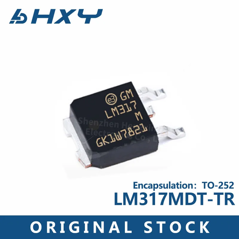 10PCS LM317MDT-TR package TO-252 LDO linear regulator 1.2V-37V 0.5A adjustable regulator