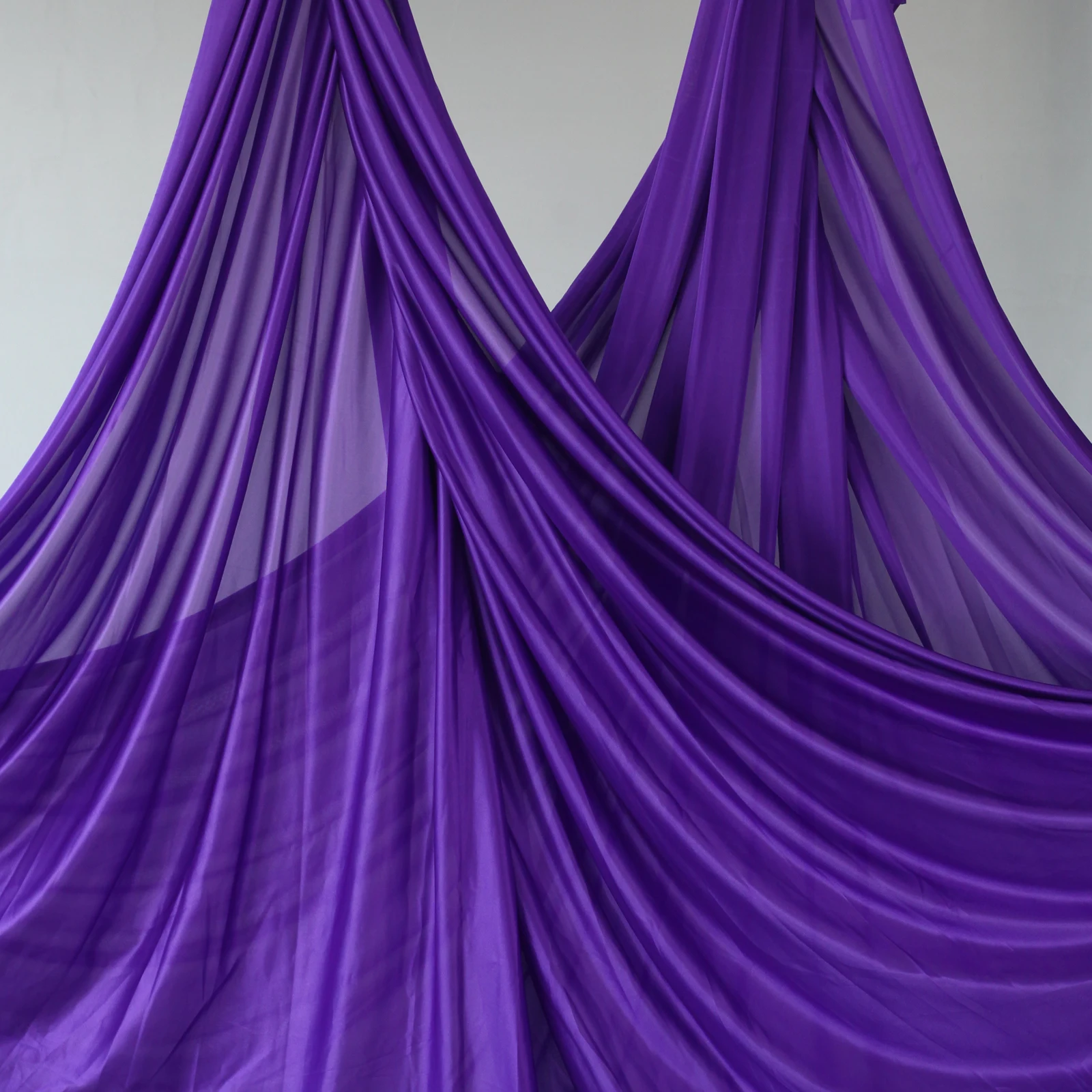 Aerial Silks Yoga Hammock Fabric for Aerial Yoga, Dance Swing Silk Swing, 9Yards, 8.2m