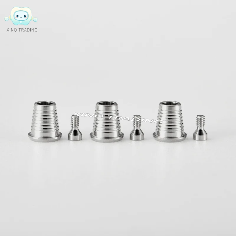 5PCS Grade 5 Titanium Base for Dental Implants Factory Temporary Prosthetics Abutment Multi Unit Straumann Ti Base