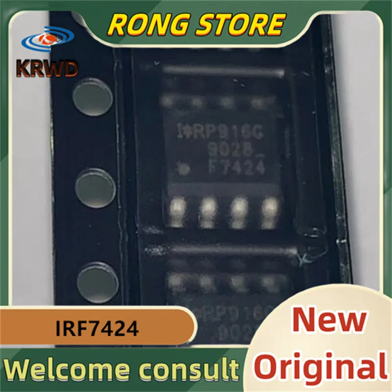 Irf7424 irf7424trpbf sop-8,f7424,新品,10個