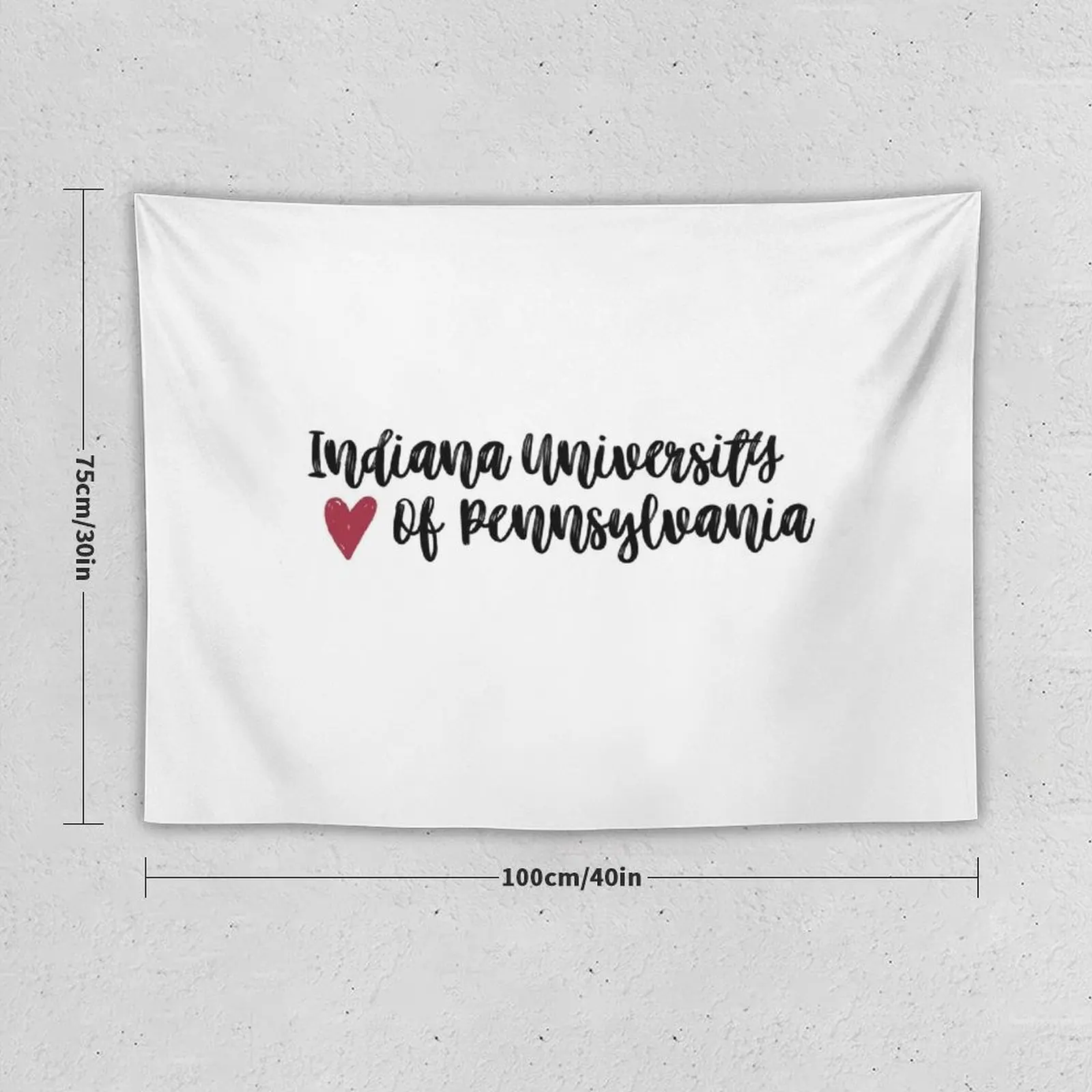 IUP Sticker Tapestry Wall Hanging Decoration For Bedroom Tapestry