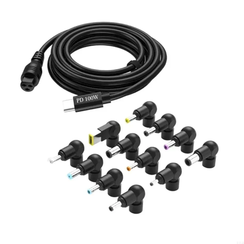 2025 جديد 12 قطعة محول شحن USB C Universal مع محولات المنفذ DC5