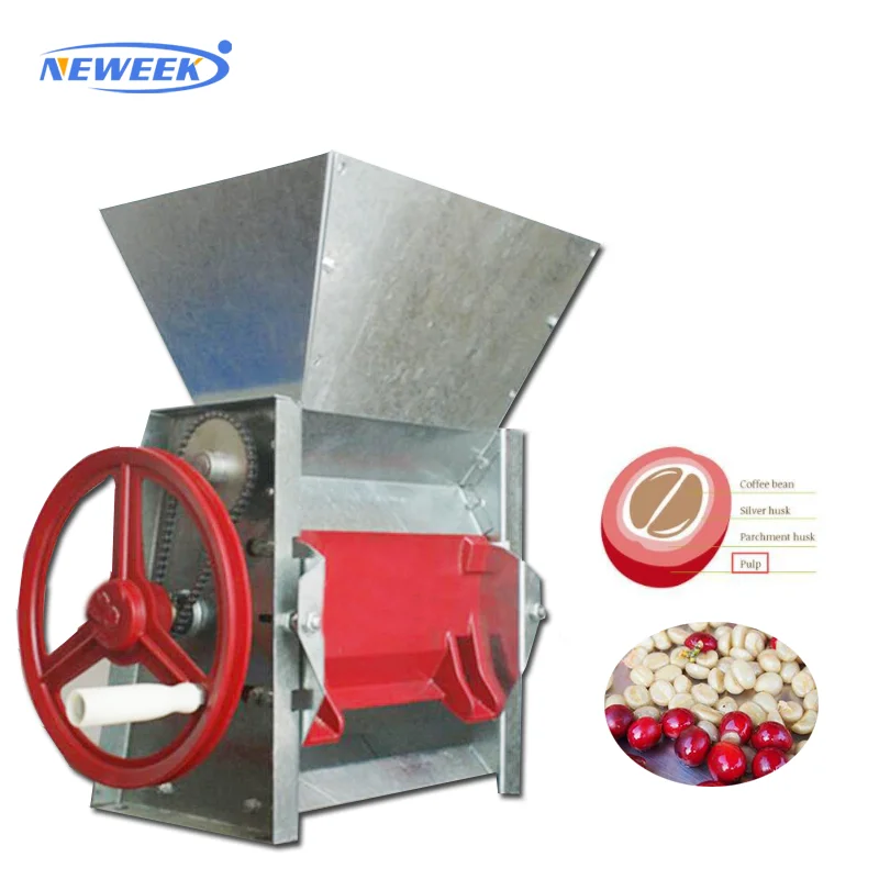 NEWEEK Kenya Market Manual Small Cocoa Bean Coffee Pulping Machine Price