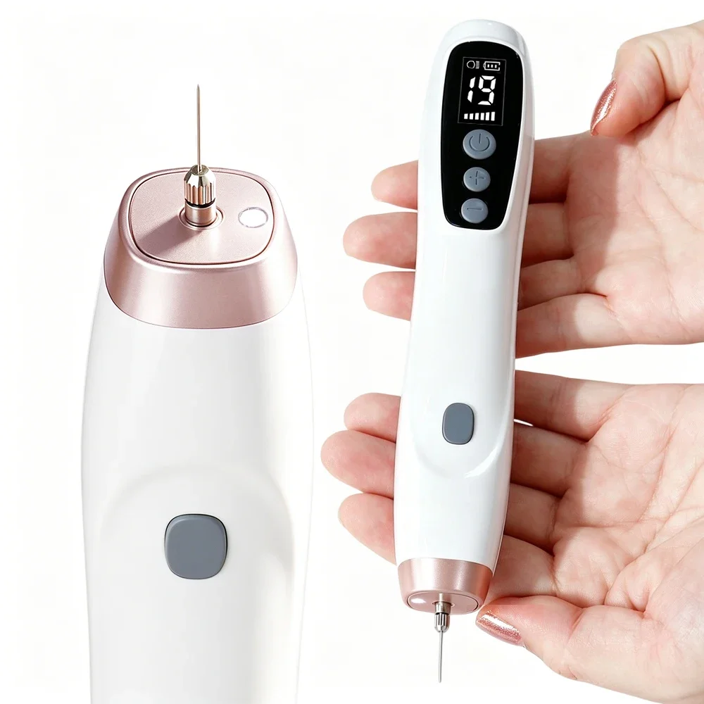 Professionelles 9-Stufen-LCD-Display Fibroblast-Plasma-Pen Augenlidstraffung Hautflecken-Entferner Muttermale Warzenentferner Schönheitsgerät für Zuhause – Detail 30