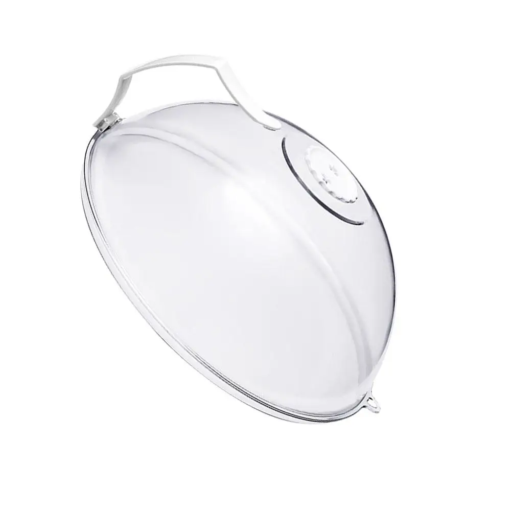 

Microwave Spray Proof Cover Heat Resistant Food Lid for Oven Tableware PP Material Vent Splatter Proof Transparent Kitchen