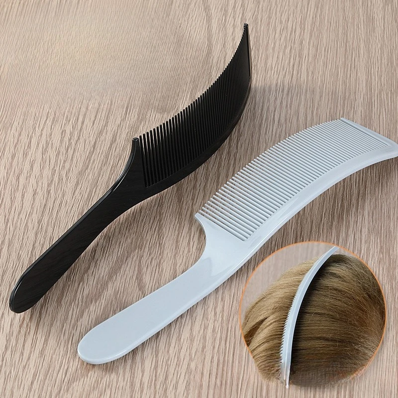 

Professional Mens Hair Cut Comb Flat Head Curving Comb Hairdressing Brush Hair Cutting Comb Salon Barber Hair Clipper Style Tool