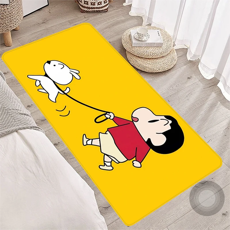 Kitchen Mat Kawaii Crayon Shin-Chans Cute Bedrooom Carpet for Bedroom Bath Mats Room Rugs Entrance Doormat Carpets Bathroom Rug