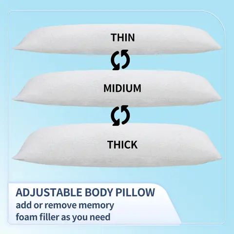 6 best sales रोएँदार शरीर तकिया - №5