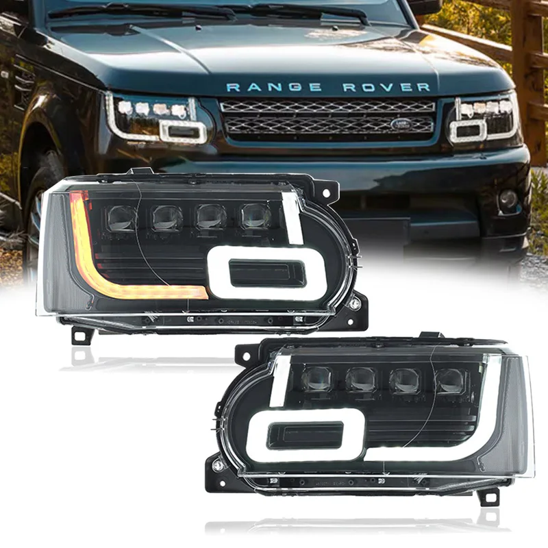 

Car Lights For Range Rover LED Headlights 2010-2013 Range Rover Sport DRL Signal Front Lamp Projector Lens Auto Accessories