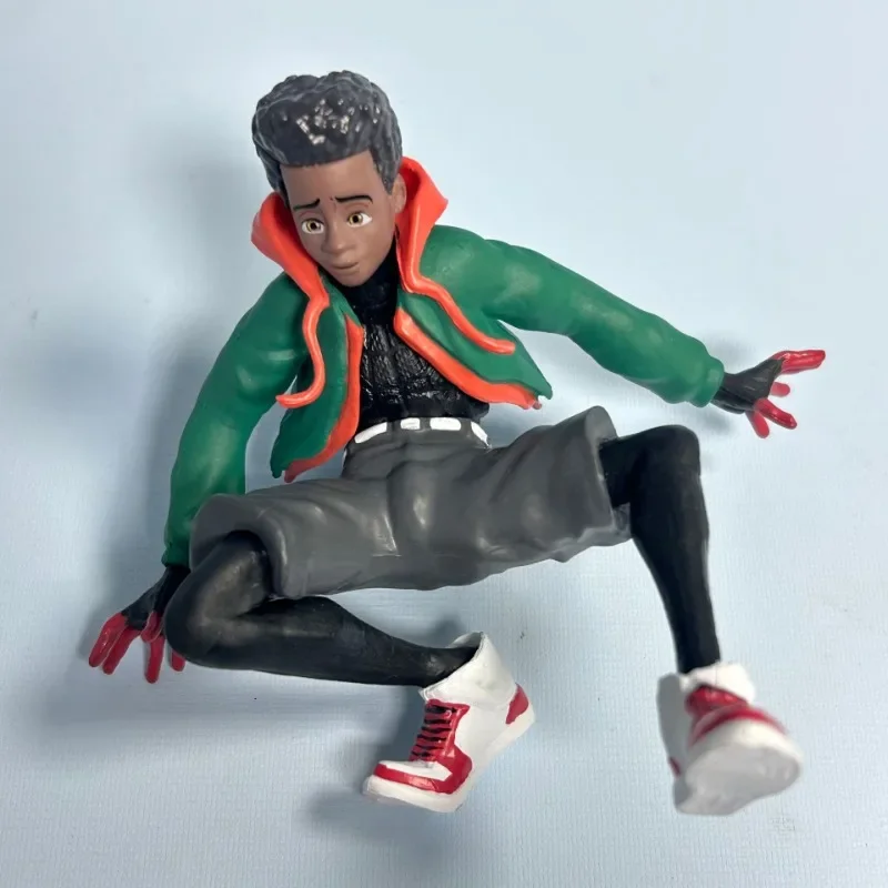 دمية أفنجرز مارفل سبايدر مان عبر ذا سبايدر فيرس مايلز موراليس ذات الرأس المزدوج نموذج سينتينيل قابل للجمع #2