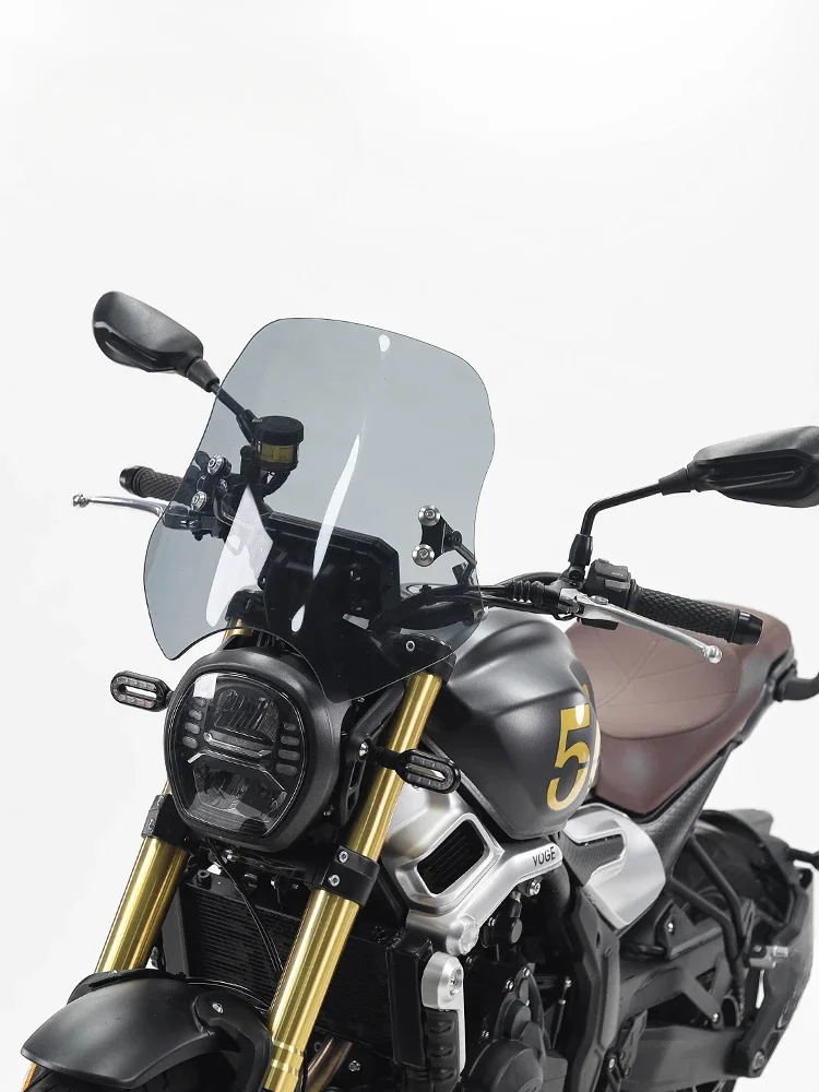 

Muscle car wolf, suitable for, stepless 500AC windshield windshield windshield locomotive modification, adjustable height